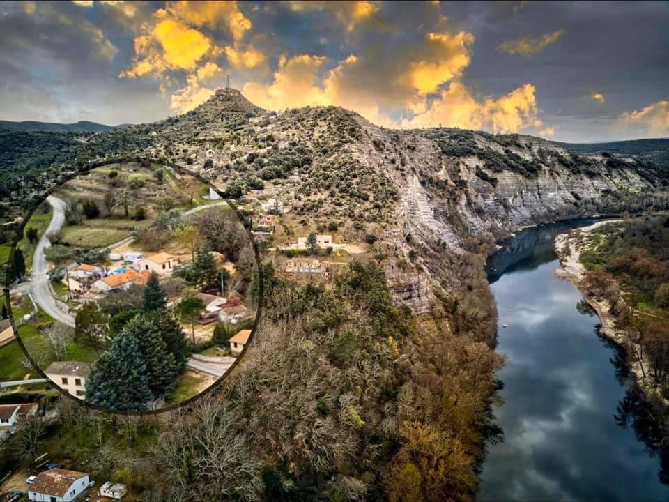 Hebergements Des Posas Sampzon 外观 照片