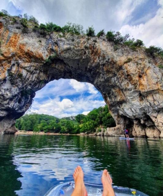 Hebergements Des Posas Sampzon 外观 照片